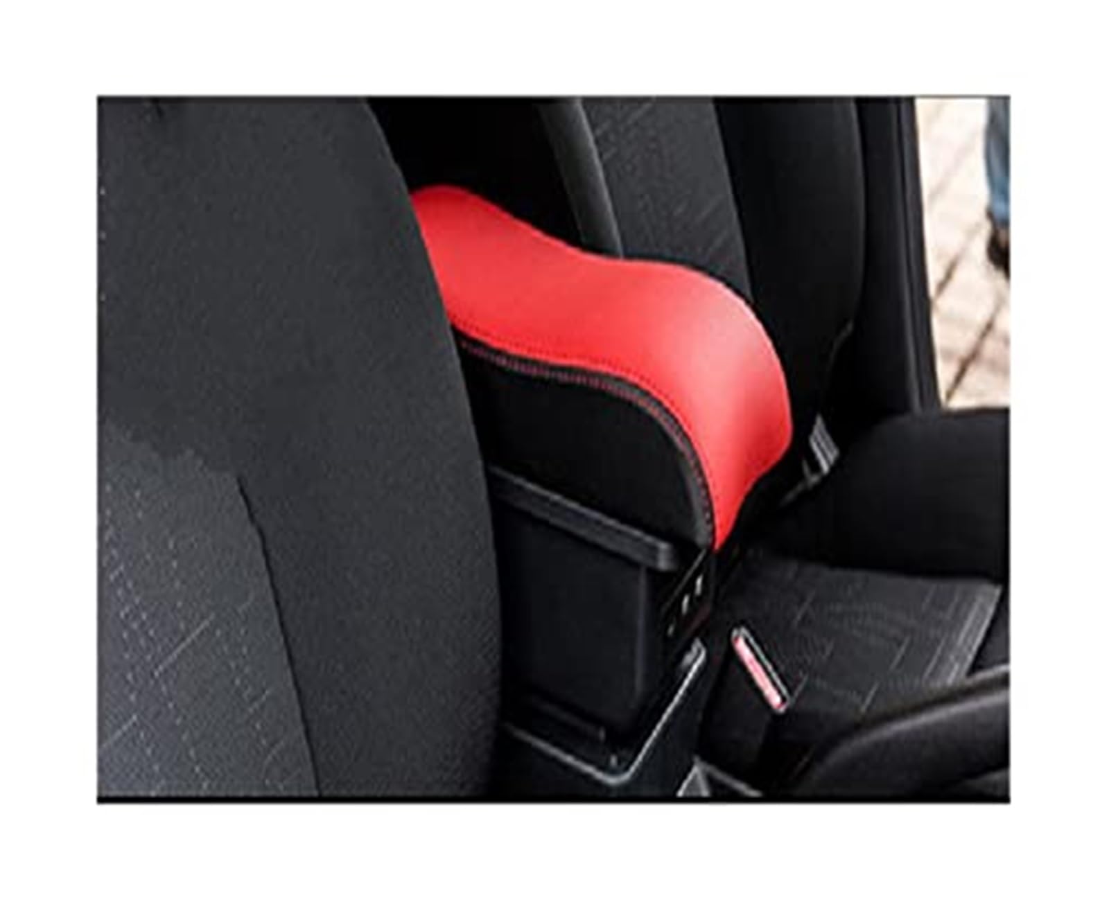 QASULER Auto-Armlehnenbox, Innen-Mittelkonsole, Aufbewahrungsbox, Armlehne, Auto-Styling-Zubehör, for Chevrolet, for Spark Auto-Mittelkonsolenabdeckung(Black B5 Black Border 3usb) von QASULER