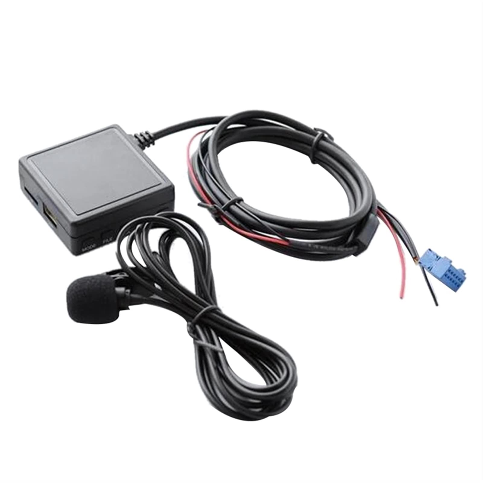 QASULER Auto Bluetooth Mikrofon AUX USB Audio Adapter Radio RCD RNS210 310, for Passat B7, for Polo, for Golf 6, for Tiguan USB-Ladebuchse von QASULER