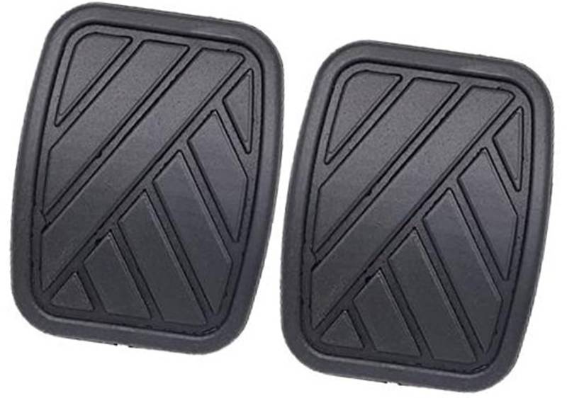 QASULER Auto Bremse Kupplung Fußpedal Pad Gummiabdeckung, for Suzuki Jimny 1985-1995 Samurai SJ410 Caribian Katana Potohar Fox Fußpedalauflage von QASULER