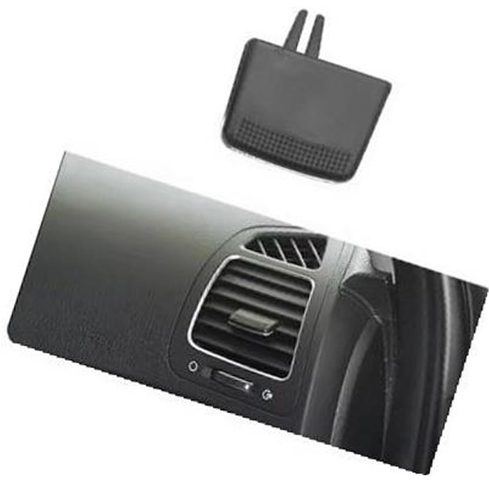 QASULER Auto Center Links Rechts A/C Air Vent Grille Tab Clip ABS + PC Klimaanlage Outlet, for Kia, for Sorento, 2011-2018 Registerkarte „Auto-AC-Kühlergrill“.(Black No.4) von QASULER