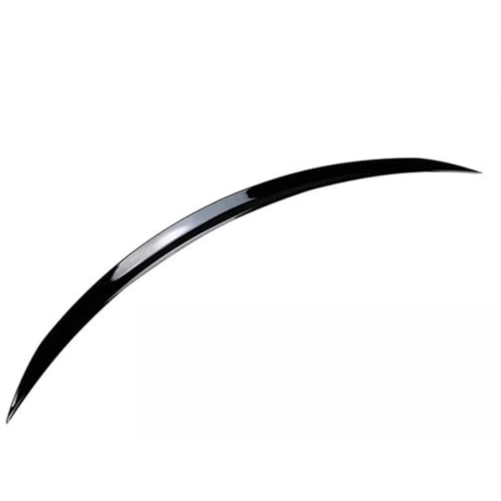 QASULER Auto Heckspoiler, for Mercedes-Benz, for C Coupe C205 2 Türer for AMG C180 C200 for C300 C350 2015-2021 Kofferraum Dach Heckklappe Heckklappe Splitter Lip Heckspoiler(Glossy Black) von QASULER