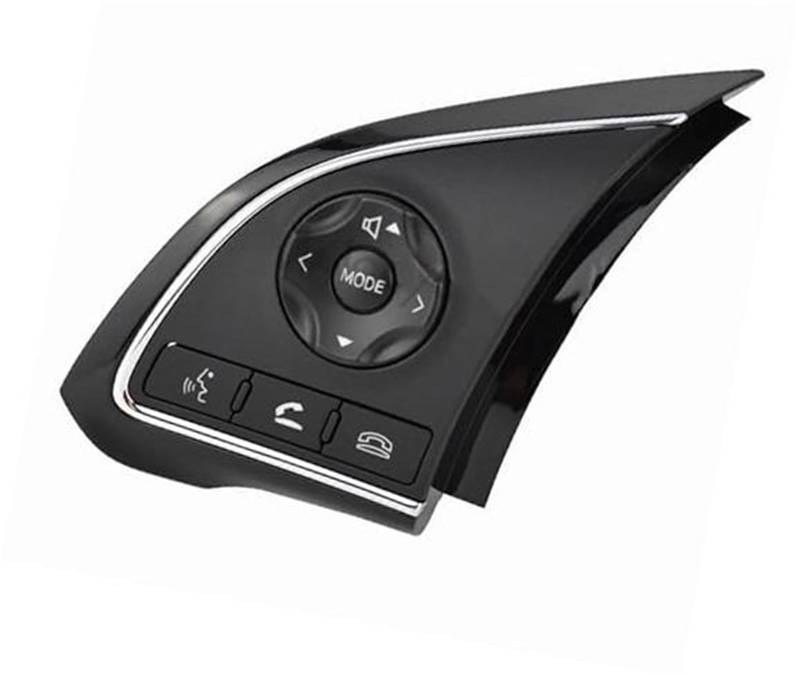 QASULER Auto-Tempomat-Taste, for FIAT, for Fullback 2016 2017, Auto-Lenkrad-Audio-Steuerungstaste, Tempomat-Tasten, Fernbedienungs-Lautstärketaste Tastensatz für Lenkrad(Black Volume Control) von QASULER