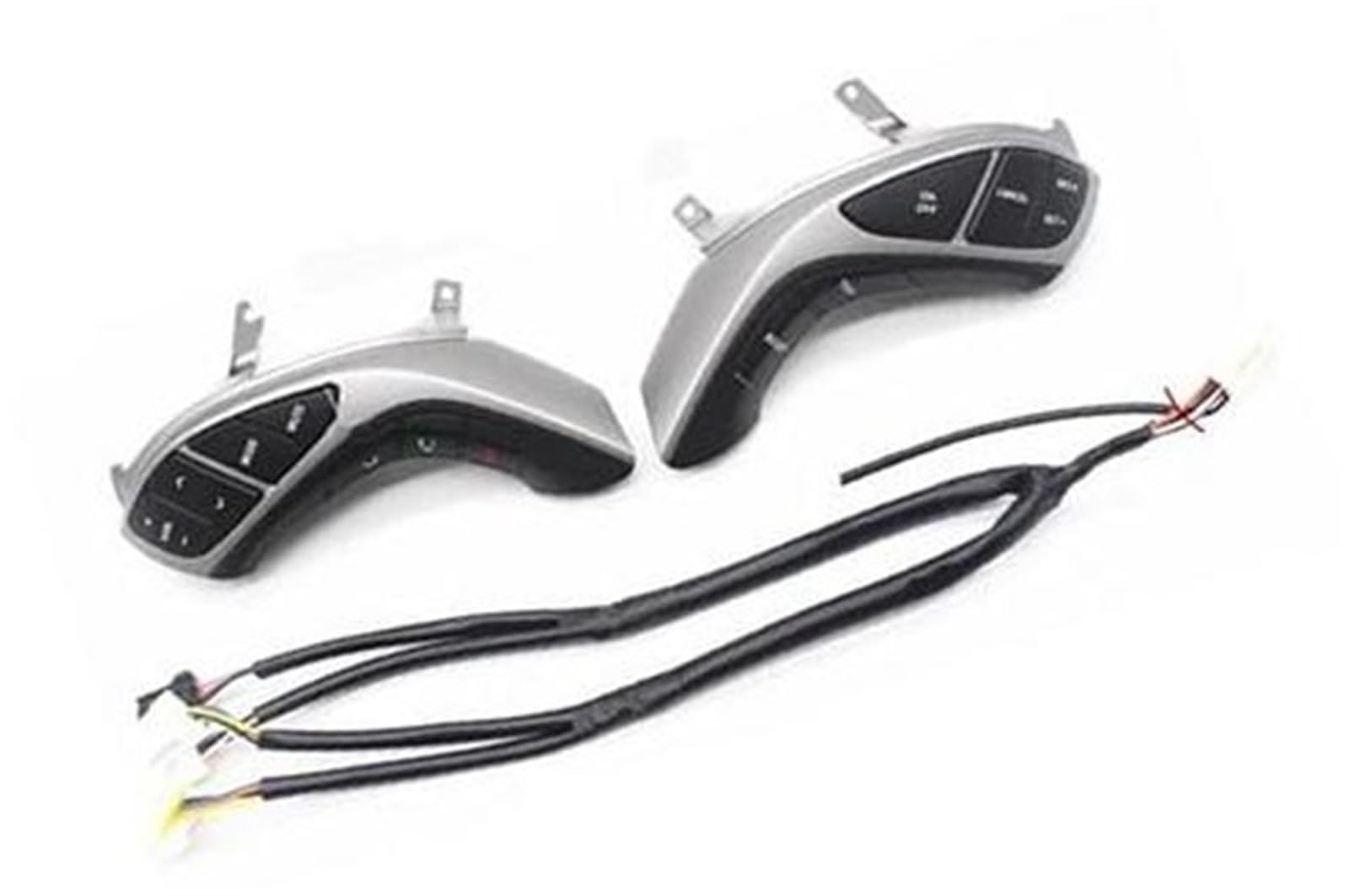 QASULER Auto-Tempomat-Taste, for Hyundai, for Elantra, I30 2012 2013 2014 2015 at MT Auto-Lenkrad-Taste Audio-Telefon BT Tempomat-Autoschalter Tastensatz für Lenkrad(Black 12pins) von QASULER