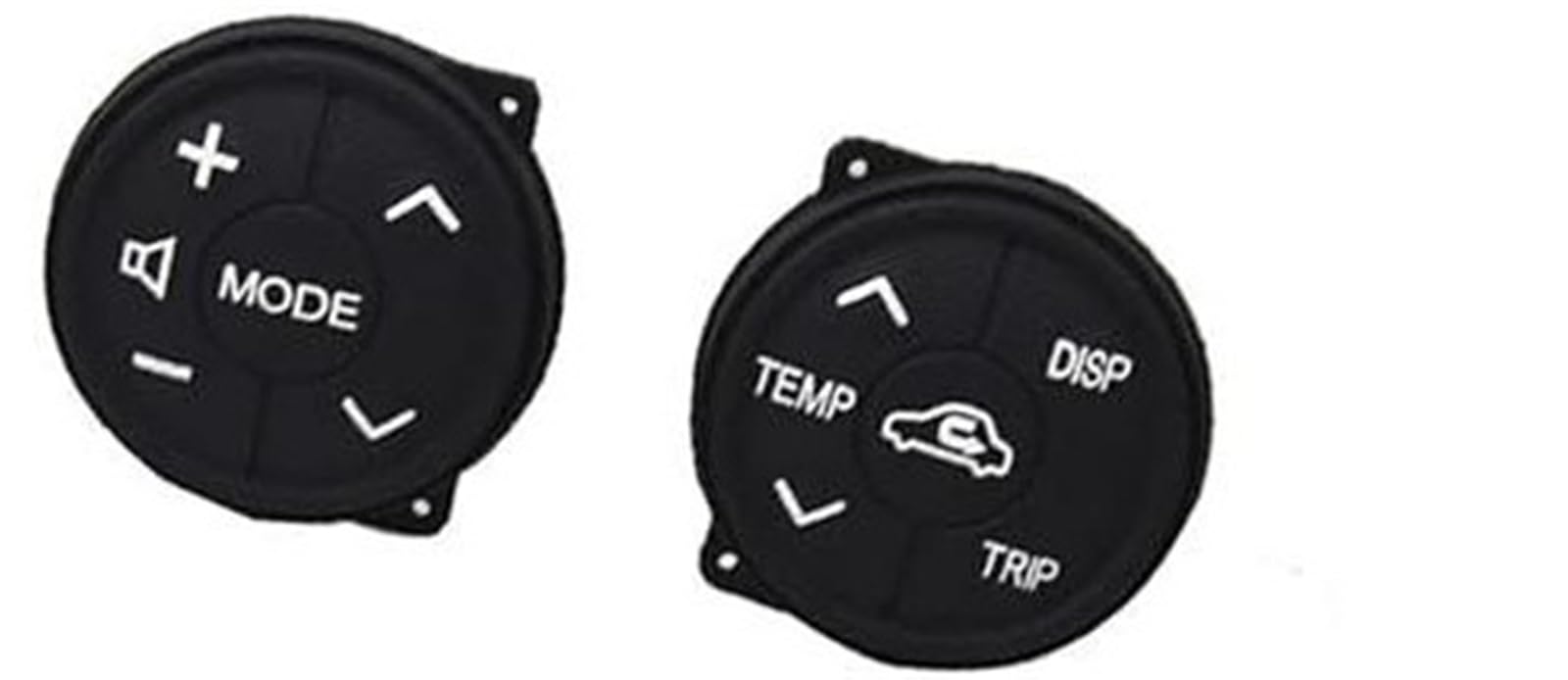 QASULER Auto-Tempomat-Taste, for Toyota, for Prius, for Aqua, for Prius C Auto-Tempomat-Kit 4518647030 Multifunktions-Lenkradtastenschalter Tastensatz für Lenkrad(Black 4) von QASULER