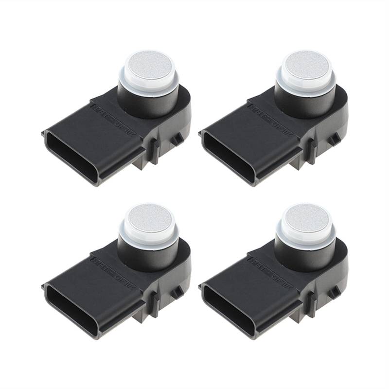 QASULER Autoteile 3 Farben 4PCS PDC Parksensor, for Hyundai, 95720-J5100 95720J5100 Backup-Sensor(White) von QASULER