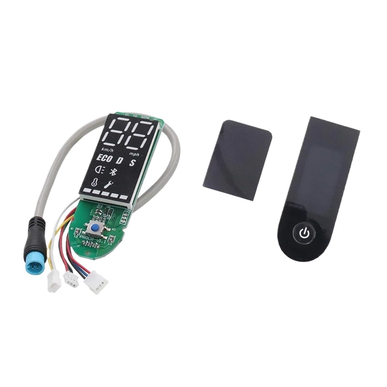 QASULER Bluetooth Dashboard, for Xiaomi, for M365 /Pro 1S Elektroroller mit Schutzabdeckung BT Platine Display Upgrade Reparaturteile Bildschirm für Elektroroller von QASULER