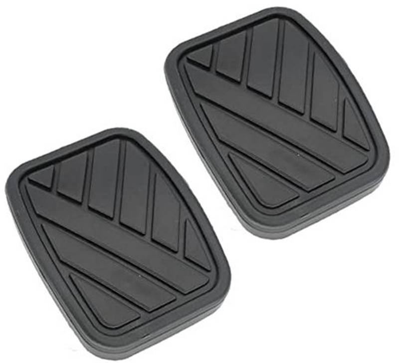 QASULER Bremse Kupplung Pedal Pad Abdeckung 2PCS, for Suzuki, for Swift, Vitara Samurai Esteem SX4 Aerio Sidekick Fußpedalauflage von QASULER