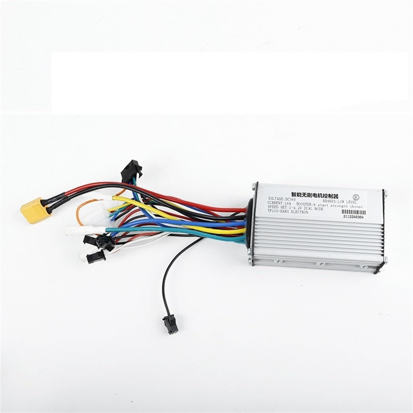 QASULER Elektroroller TF-100 Motorcontroller, intelligenter bürstenloser Motorcontroller + Instrumentendisplay, for Kugoo, M4 Scooter Bedienfeld für Elektroroller(36V 16A B) von QASULER