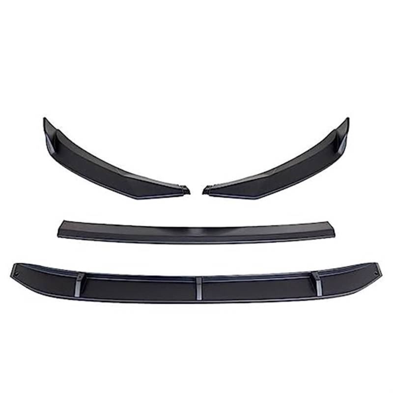 QASULER Frontstoßstange Lip Spoiler Side Splitter, for Volkswagen, for VW, for ARTEON, CC 2019 2020 2021 Body Kit Diffusor Protector Autozubehör Frontspoiler Stoßfängerlippenschutz für Kraftfahrzeuge( von QASULER