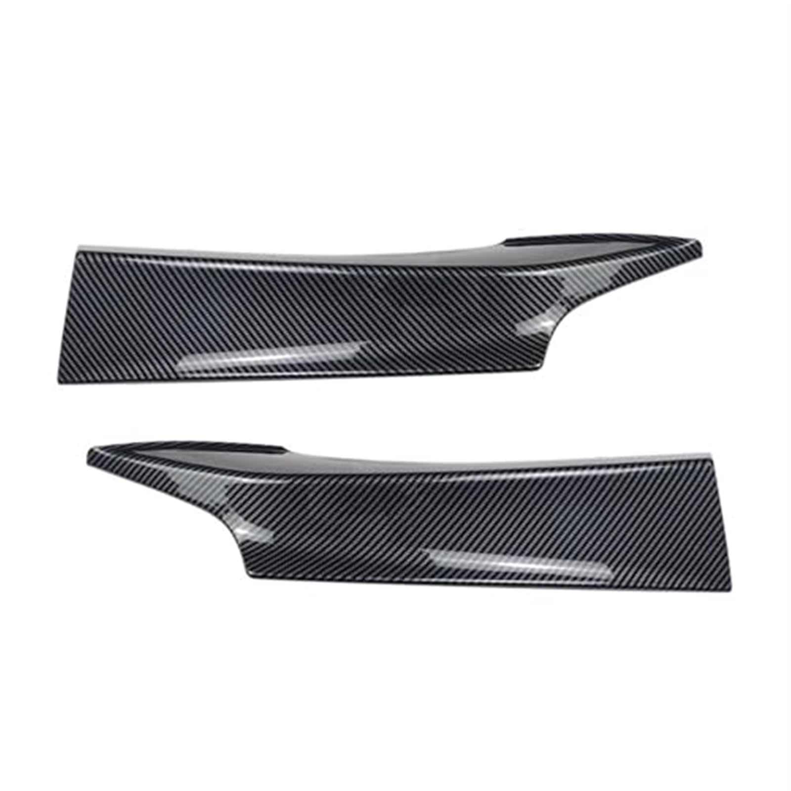 QASULER Frontstoßstange Lippenwinkel Diffusor Splitter Spoilerschutz Carbon, for, 1Serie 120I F20 F21 Early M Sport 2012-2014 Frontspoiler Stoßfängerlippenschutz für Kraftfahrzeuge von QASULER