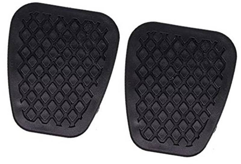 QASULER Gummi-Bremskupplungs-Fußpedal-Pad-Abdeckung, for Fit, for Jazz, 2002–2019, for Civic, 9. Generation HR-V CRV CR-Z Acura NSX NA1 NA2 Fußpedalauflage von QASULER