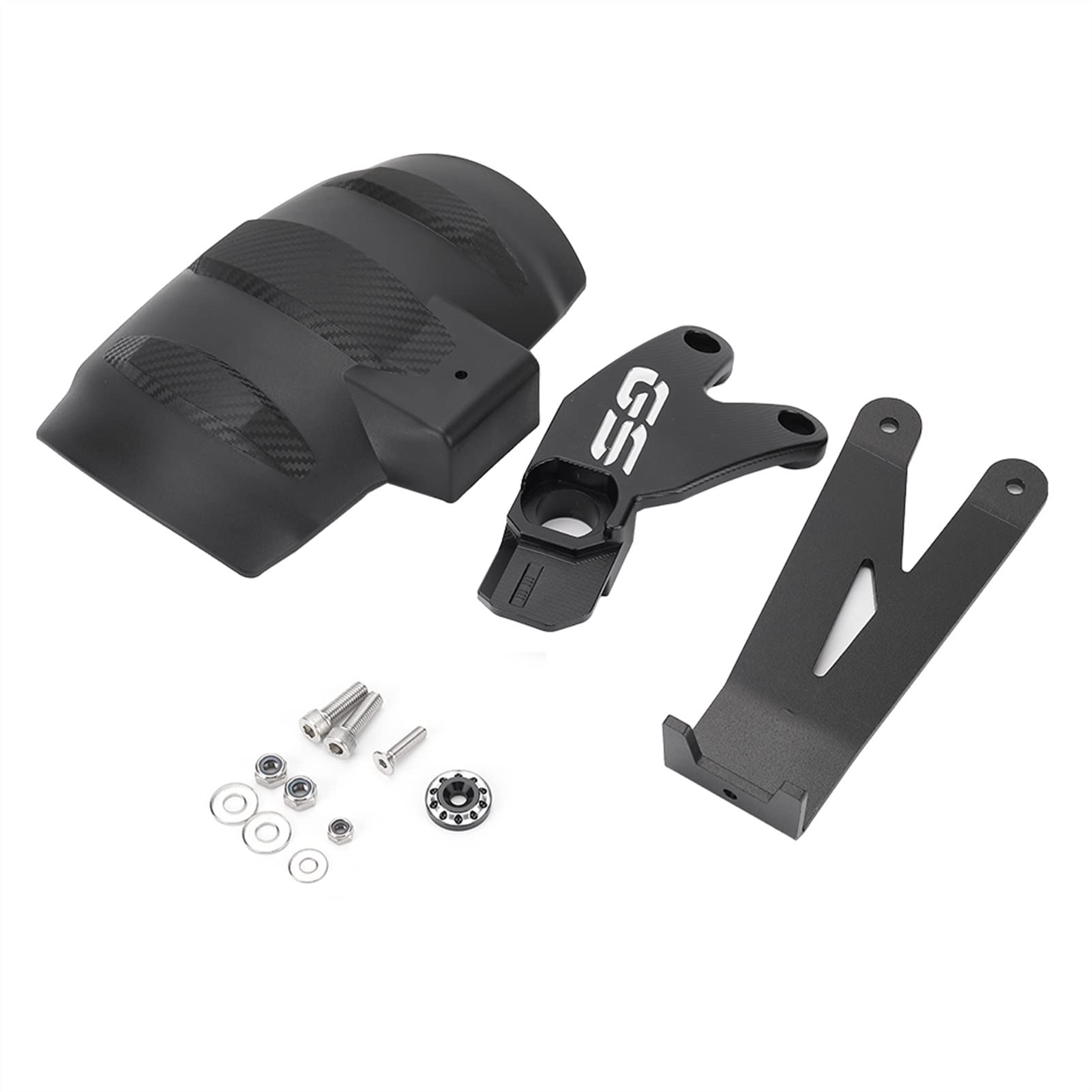 QASULER Kotflügel hinten, Schmutzfänger, Schutzabdeckung, Kotflügel, Kotflügel, Spritzschutz, for BMW, F850GS F750GS F850 F750 GS ADV 2018-2021 Motorrad-Heckkotflügel von QASULER