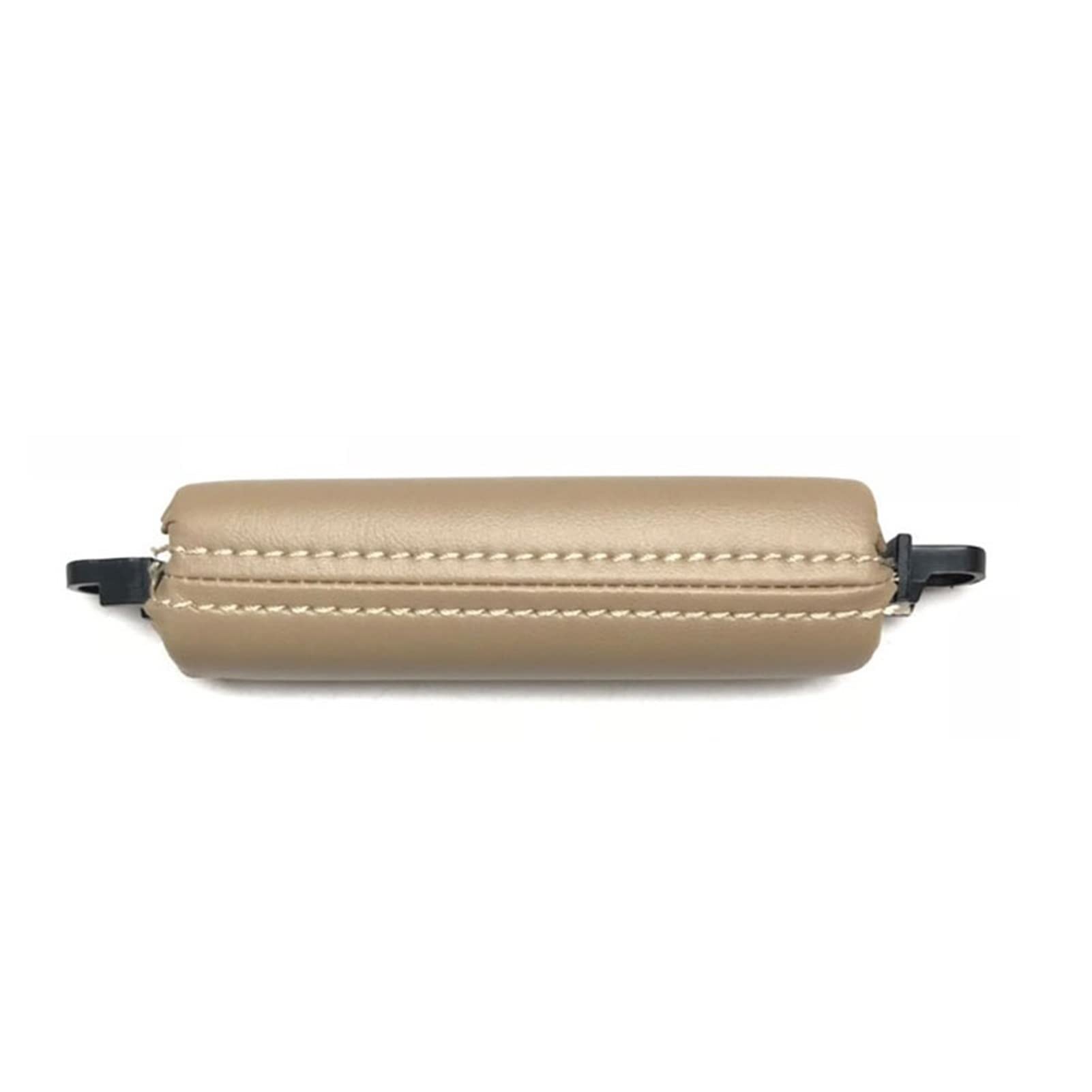 QASULER LHD RHD Innenausstattung Auto Fahrer Leder Türgriff Ersatz, for VW, for Touareg, 2003-2010 Innerer Autogriff(Beige) von QASULER