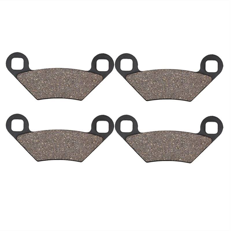 QASULER Motorrad-Bremsbeläge vorne und hinten, for Polaris, 300 Hawkeye 2x4 4x4 2007-2009 Motorradbremsbeläge(2pairs) von QASULER