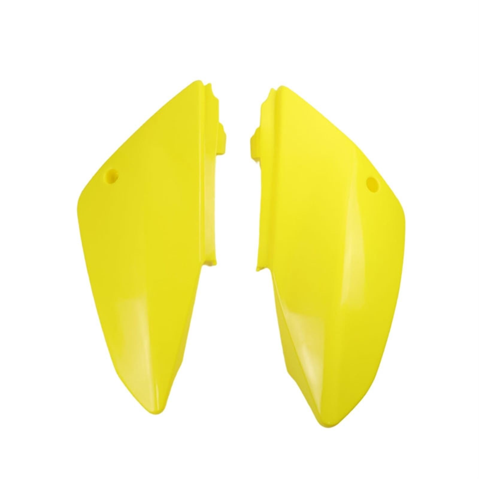 QASULER Motorrad CRF 70 Kunststoff Hinten Kotflügel Abdeckung Schlamm Schutz Motocross Verkleidung Kit CRF70 XR Dirt Pit Bike Ersatzteile Kotflügelverkleidungsset(Yellow) von QASULER