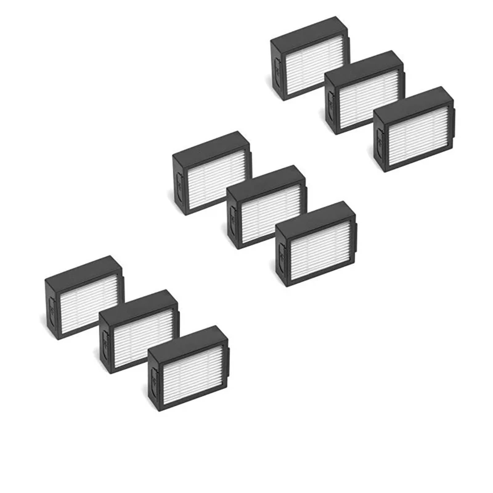 QASULER Neue Hauptbürste, Hepa-Filter und Seitenbürste, for iRobot Roomba i7 i7+ i8 E5 E6 I-Serie, Staubsauger-Ersatzteile Austausch des Filtersatzes(As The picture-05) von QASULER