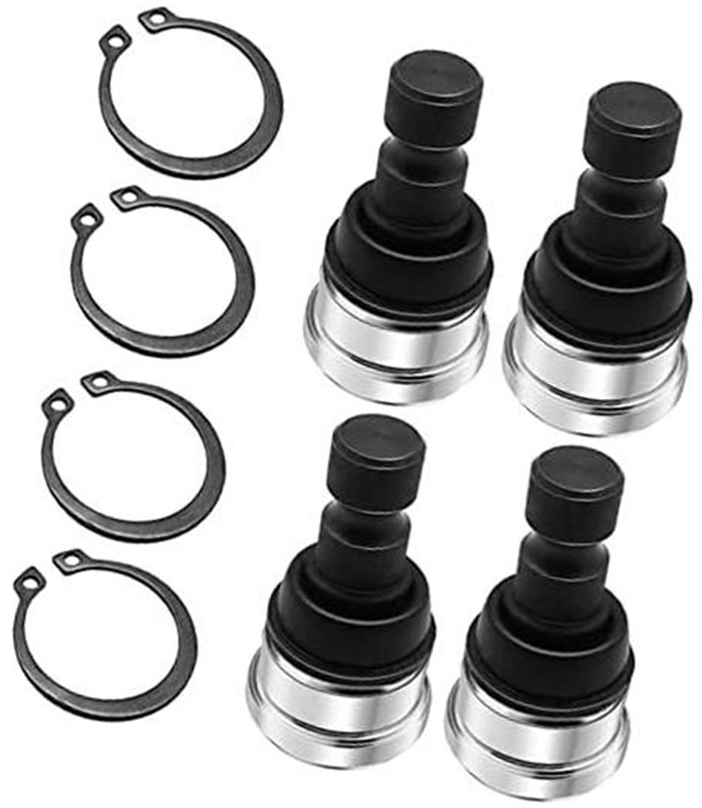 QASULER Oberes, unteres Kugelgelenk 7061220 7061187 for Polaris, RZR 570 800 900 Ranger 800 500 700 Öl Spfortsman 550 850 1000 Scrambler 850 1000 Kugelgelenk für die Aufhängung von QASULER