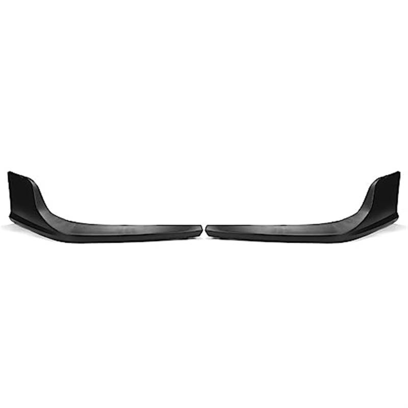 QASULER Paar Auto Frontstoßstange Splitter Lippendiffusor Body Kit Spoiler Schürzen Schutzfolie Abdeckung, for Toyota, for Corolla, S Modelle 2014-2016 Frontspoiler Stoßfängerlippenschutz für Kraftfah von QASULER