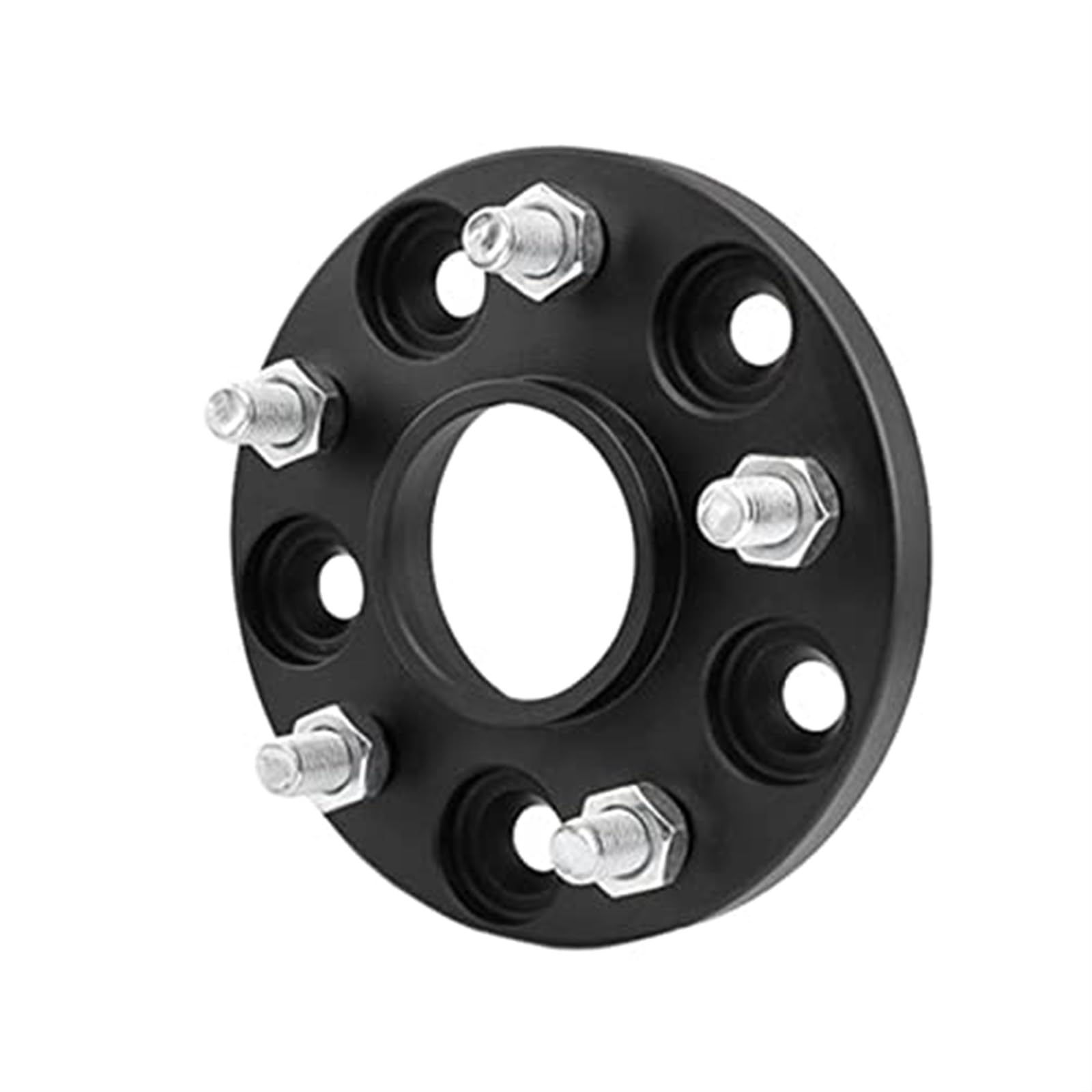 QASULER Spurverbreiterungen 5x114,3 Hubcentric 67,1 Aluminium-Radverbreiterung Adapter, for Mazda3, for Axela Atenza CX-4 CX-5 Autozubehör Separadore Nase für Spurverbreiterung(Black 1 Piece 20MM) von QASULER