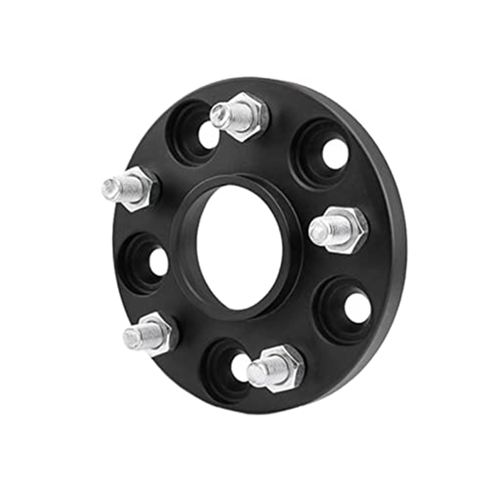 QASULER Spurverbreiterungen 5x114,3 Hubcentric 70,5 15 mm 20 mm 25 mm Aluminium-Radverbreiterung Adapter, for Ford, for Mustang, Autozubehör Separadores Nabenzentrierte Spurverbreiterungen(Black 1PCS von QASULER