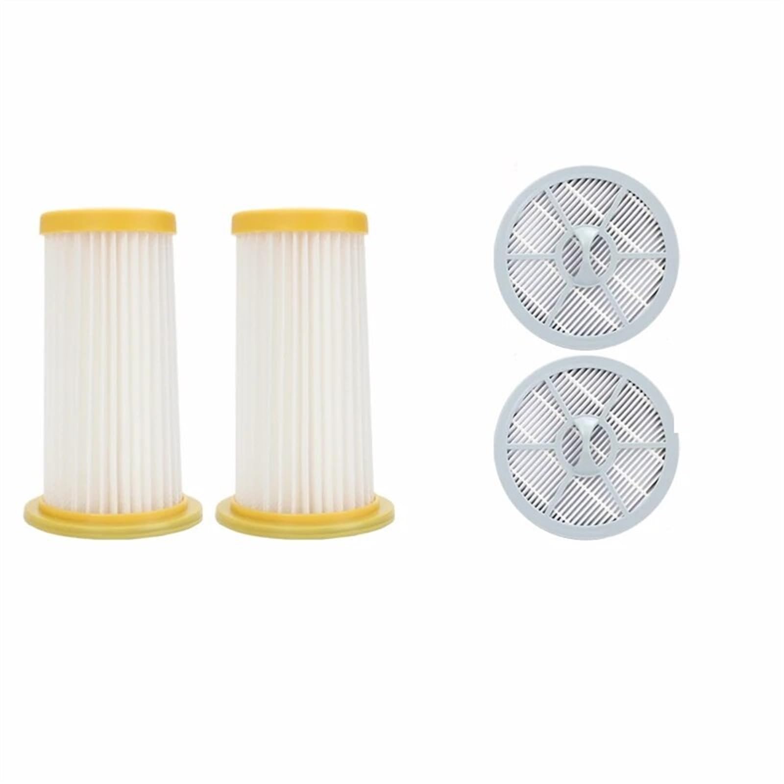 QASULER Staubsaugerfilter und Luftauslass-HEPA-Filter, for FC8208 FC8250 FC8260 FC8262 FC8264 Staubsaugerzubehör Austausch des Filtersatzes(Set 2) von QASULER