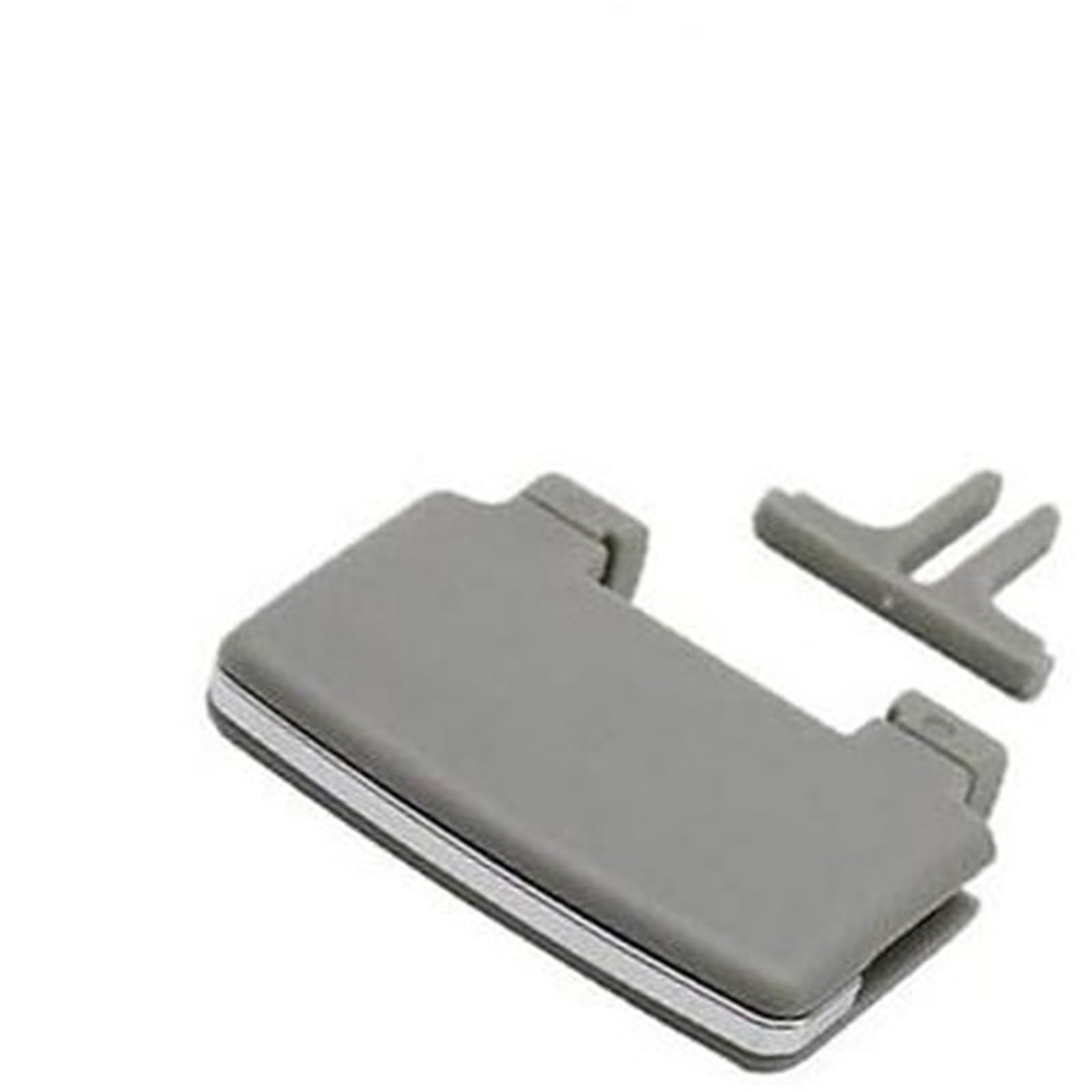 QASULER Vorne Hinten Klimaanlage AC Vent Outlet Tab Clip Slider, for Mercedes, for Benz, W164 X164 ML GL 300 350 450 500 Registerkarte „Auto-AC-Kühlergrill“.(Rear Light Gray) von QASULER