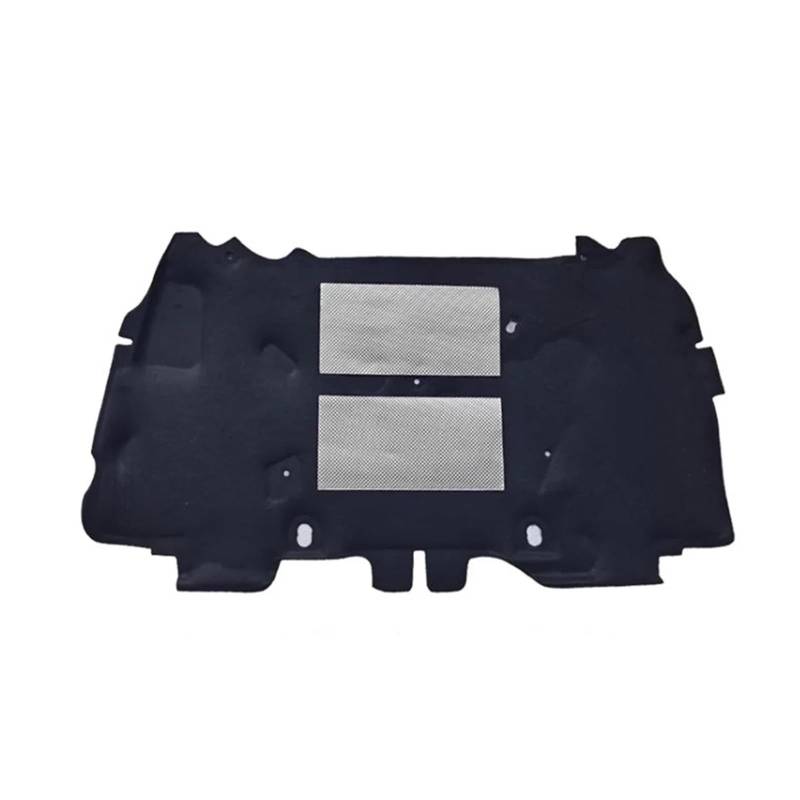 QASULER Vorne Motorhaube Isolierung Pad Schall Wärme Baumwolle Schallschutz Matte Abdeckung Schaum Feuerfest, for, for Jeep, for Wrangler 2006-2017 Isolierpolster für die Motorhaube(Double Aluminum) von QASULER