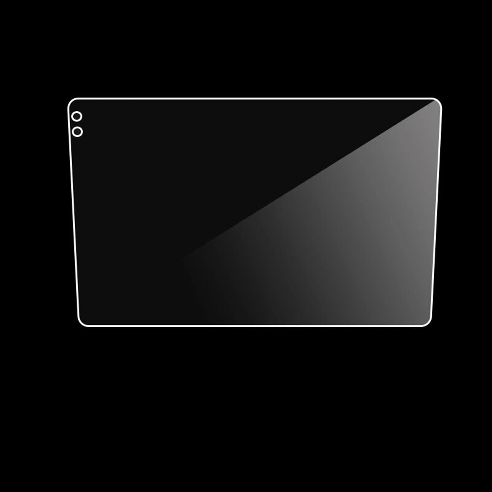 QASULER Weiche, nanobeschichtete Displayschutzfolie (KEIN gehärtetes Glas), for Teyes Spro 9 Zoll GPS-Autoradio-Multimediaplayer-Navigation Transparenter GPS-Displayschutz von QASULER