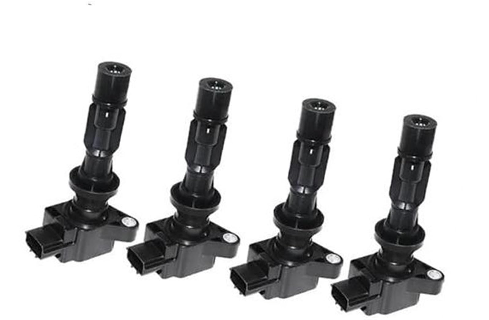 QASULER Zündspule, 4-teilige Zündspule, for Mazda, 3 6 2.0L 2.3L CX-7 2.3L 2.5L 2009, MX-5 2.0 L3G2-18-100A L3G2-18-100B 6M8G12A366 L3G218100A9U UF540 Motorzündspule von QASULER