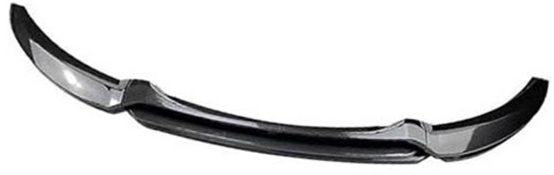 QASULER for, 1er E82 E88 2008-2013 Auto-Frontstoßstange Lip Body Kit Spoiler Stoßstange Canard Lip Splitter Außenteile Spoiler Stoßfängerlippenschutz für Kraftfahrzeuge(Black Carbon Black) von QASULER