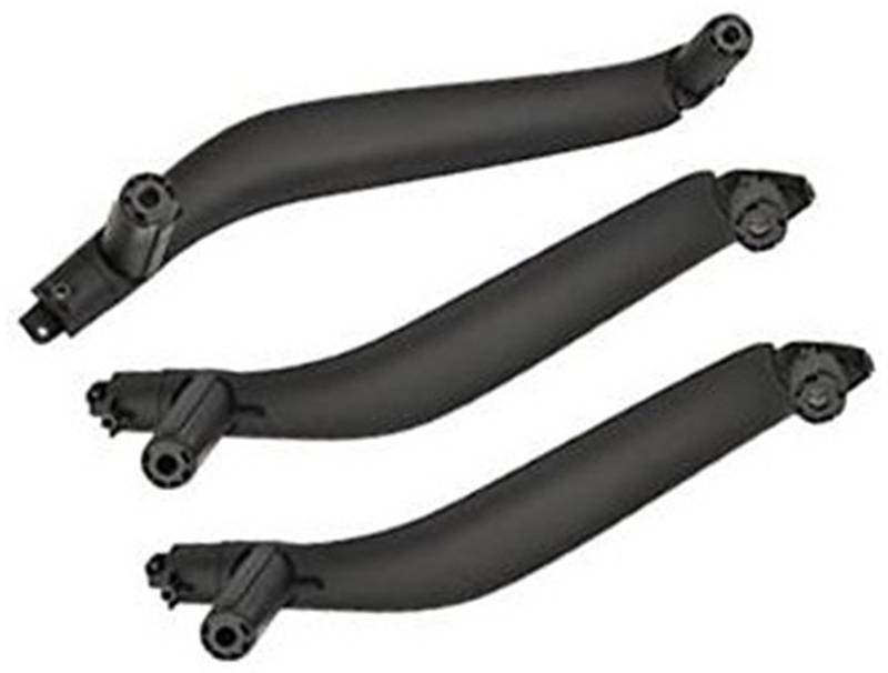 QASULER for, X5 X6 F15 F16 2014 2015 2016 2017 2018 Auto Innentür Innen Zuggriff Sets Ersatz 3 Stück Autotürverkleidungsgriff(Black) von QASULER