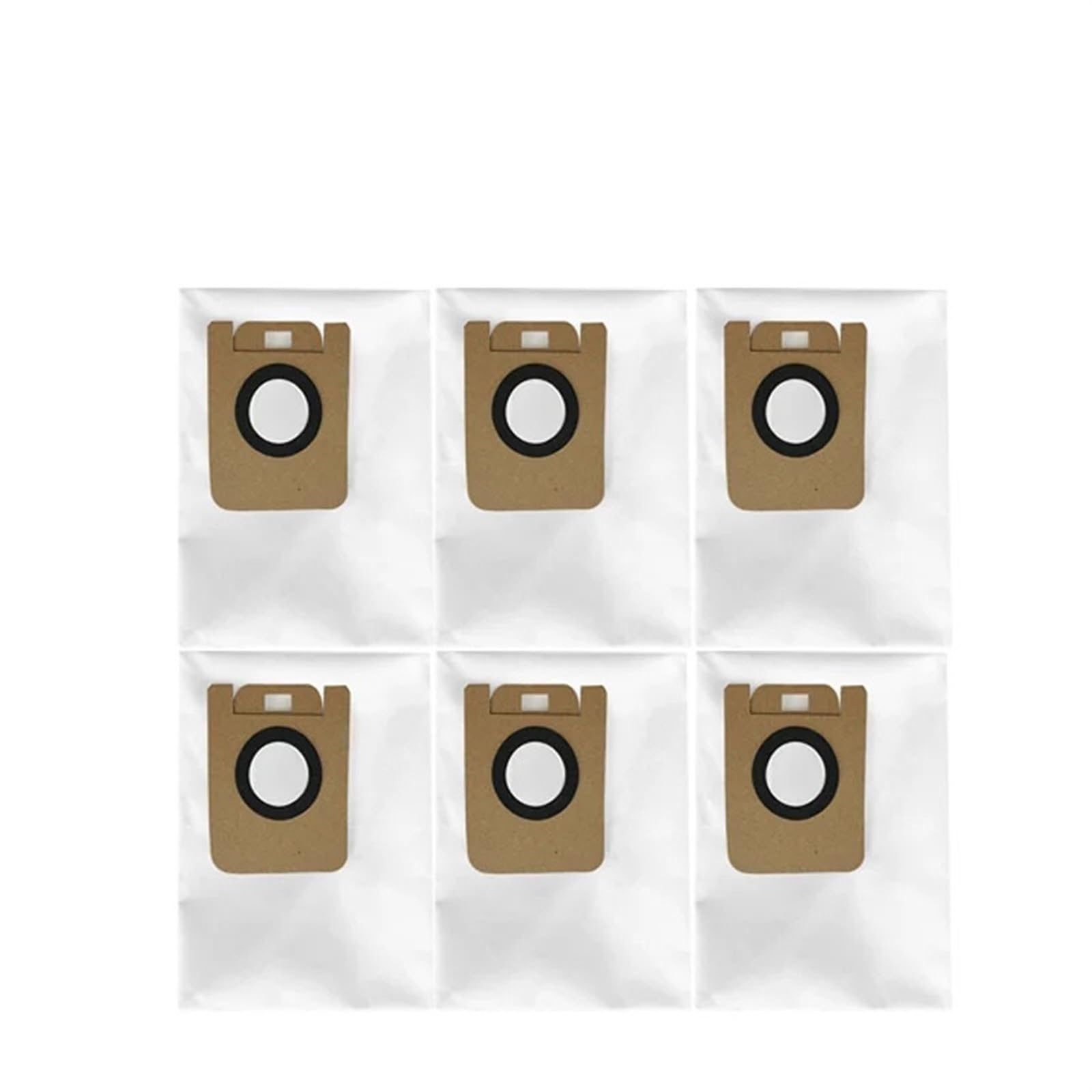 QASULER for Dreame, Bot Z10 Pro / L10 Plus Zubehör Staubbeutel HEPA-Filter Wichtigsten Pinsel Mopp Roboter Staubsauger Ersatzteile Zubehörset(6PCS) von QASULER