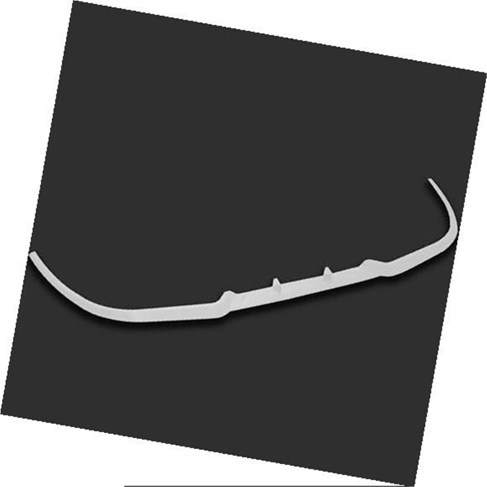 QASULER for Mazda, for Miata MX5 Frontspoiler Stoßstange Lippe Euro Spoiler Lippe 3 Stück Body Kit Auto Schutz dekorative Spoiler Stoßfängerlippenschutz für Kraftfahrzeuge(Black White) von QASULER