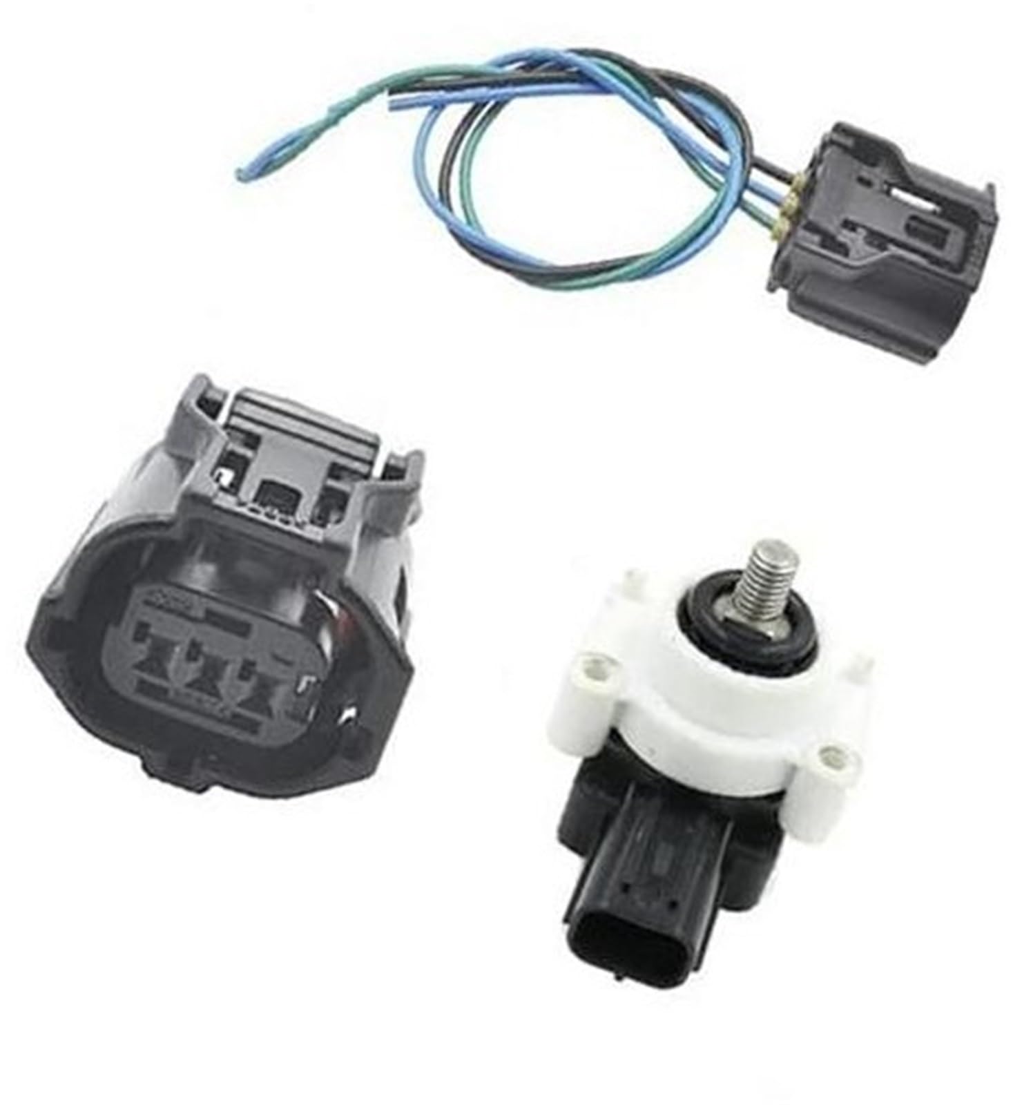 QASULER for Mitsubishi, for Pajero, for Montero 4 IV 2007-2016 8651A065 Auto-Scheinwerfer-Niveausensor, Körperhöhensensor, Auto-Höhensensor Federungsniveausensor von QASULER