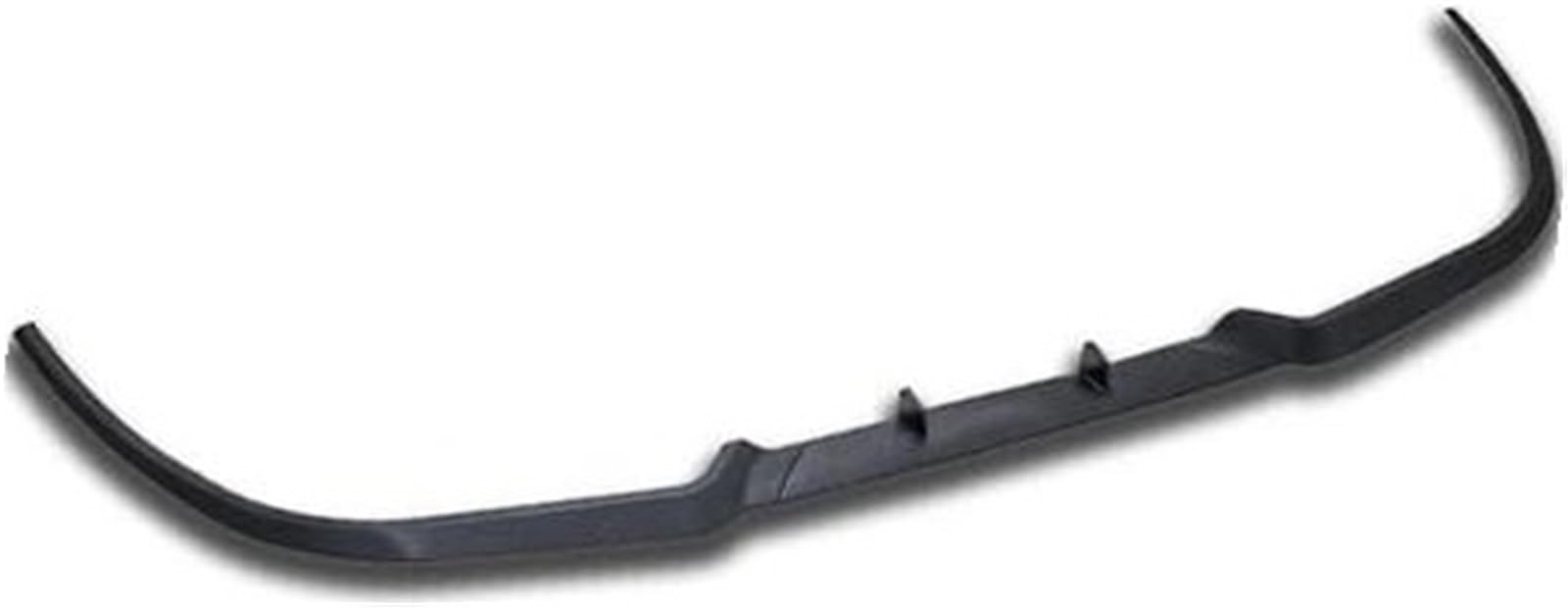 QASULER for Peugeot, 206 Frontspoiler Stoßstange Lippe Euro Spoiler Lippe 3 Stück Body Kit Auto Schutz dekorativer Spoiler Stoßfängerlippenschutz für Kraftfahrzeuge(Black Matte Black) von QASULER