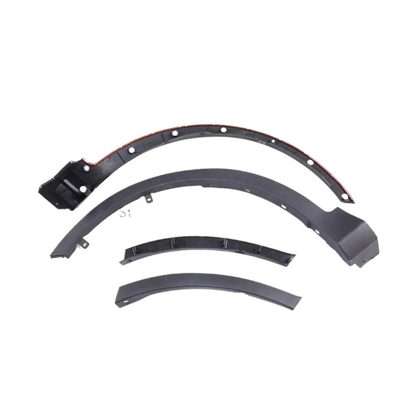 QASULER for Toyota, for RAV4, 2016 2017 2018 2019 Radlaufverkleidung Vordere und hintere Stoßstangenblattverkleidung Radaugenbraue Anti-Einstecken Radlaufschutz(Right 1 pcs-01) von QASULER