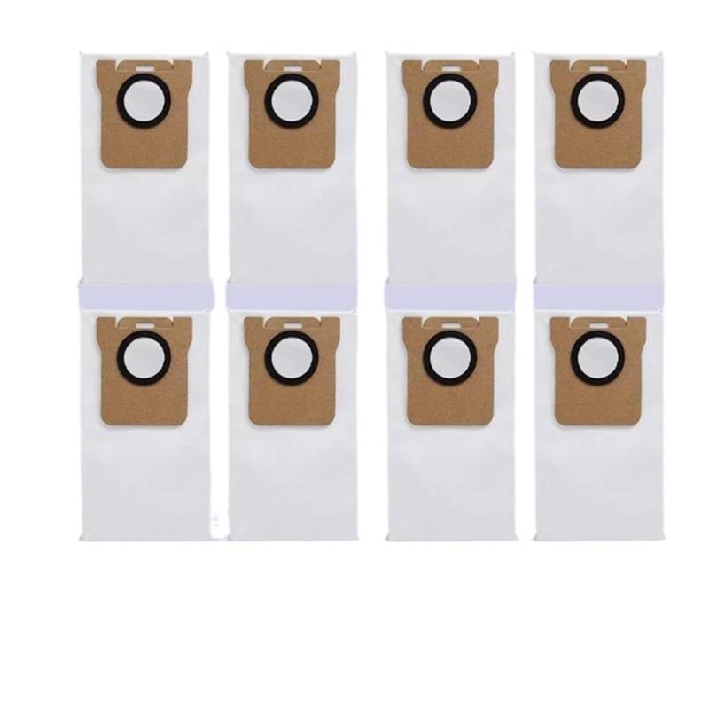 QASULER for Xiaomi, Mijia Omni 1S B101CN B116 Zubehör Wichtigsten Seite Pinsel Hepa-Filter Mopp Staubbeutel Roboter Staubsauger Ersatzteil Roboter-Staubsauger-Teilesatz(8pcs) von QASULER