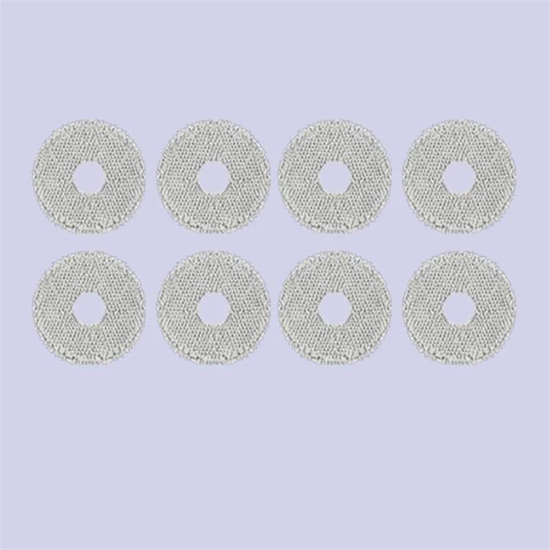 QASULER for Xiaomi, Mijia Omni 1S B101CN B116 Zubehör Wichtigsten Seite Pinsel Hepa-Filter Mopp Staubbeutel Roboter Staubsauger Ersatzteil Roboter-Staubsauger-Teilesatz(8pcs-01) von QASULER