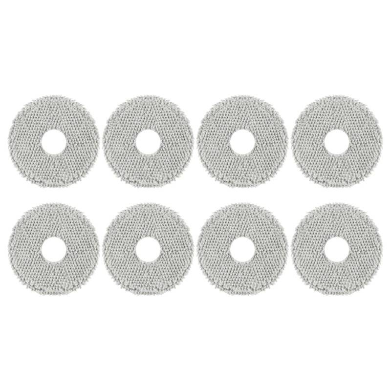 QASULER for Xiaomi, Mijia Omni 1S B101CN B116 Zubehör Wichtigsten Seite Pinsel Hepa-Filter Mopp Staubbeutel Roboter Staubsauger Ersatzteile Zubehörset(8pcs) von QASULER