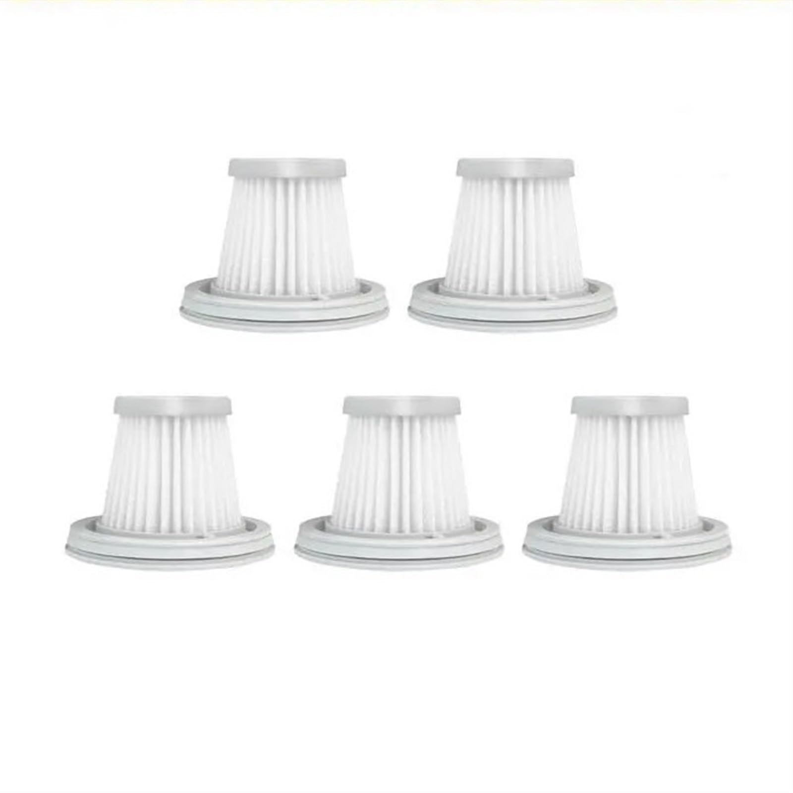 QASULER for Xiaomi, for Mijia Handy Staubsauger SSXCQ01XY, Home Car Mini Wireless Hepa Filter Ersatzteile Ersatz Zubehör H13 Austausch des Filtersatzes(5 Filters) von QASULER