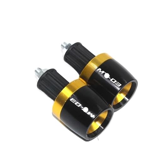 Lenkerenden Griffe Stecker Für Yam&aha MT-03 MT03 MT 03 Motorrad Zubehör Lenker Griffe Enden Gegengewicht Griff Bar Kappe Abdeckung Stecker Slider von QATKXSLM