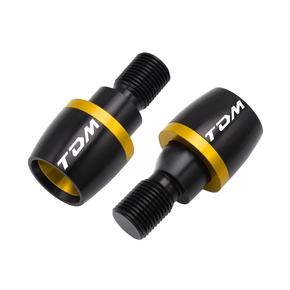 Lenkerenden Griffe Stecker Für Yam&aha TDM 850 1991-1999 TDM 900A 2004-2010 Motorradzubehör CNC-Aluminium-Lenkergriffendenstecker Sliderabdeckung von QATKXSLM