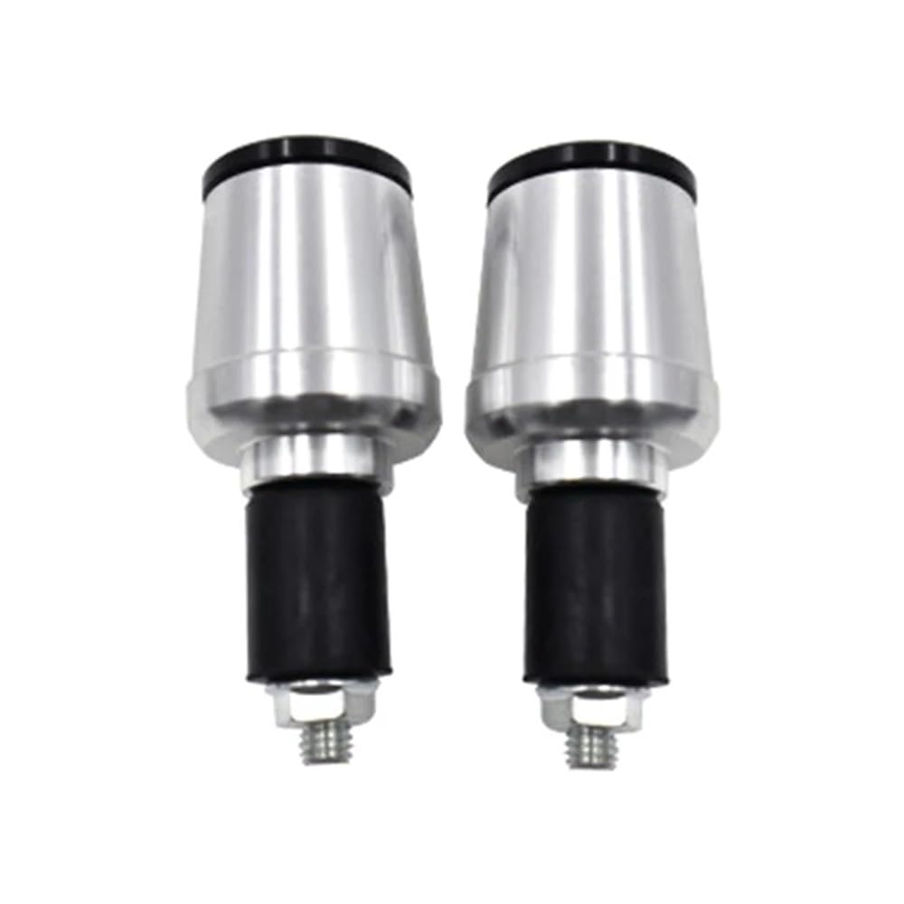 Lenkerenden Griffe Stecker Motorrad Lenkerenden Griffe Metall Lenker Gegengewicht Stecker Slider 22mm von QATKXSLM