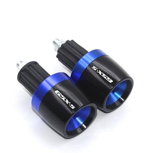 Lenkerenden Griffe Stecker Motorrad-Lenkergriffe End-Lenker-Kappen-Endstopfen Für Suzu&ki GSX-S GSXS 125 150 750 1000/F/ABS GSX-S125 GSX-S750 GSX-S1000 von QATKXSLM