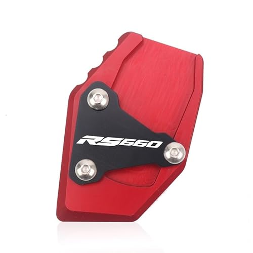 Ständer Seite Stehen Pad Für Aprilia RS660 RS 660 Tuono 660 2020-2023 Motorrad CNC Kickstand Fuß Seitenständer Verlängerungspolster Stützplatte Vergrößern Ständer von QATKXSLM