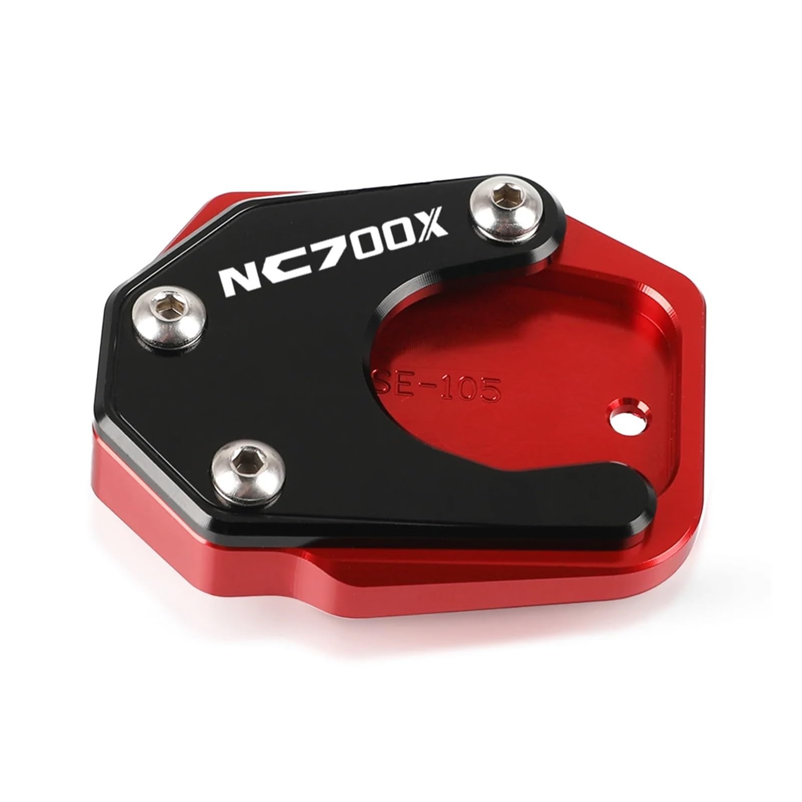 Ständer Seite Stehen Pad Für Hon&da NC700S/X NC700 S NC700X 2012 2013 2014 2015 CNC Kickstand Fuß Seite Stehen Verlängerung Pad Unterstützung Platte Vergrößern Stehen von QATKXSLM