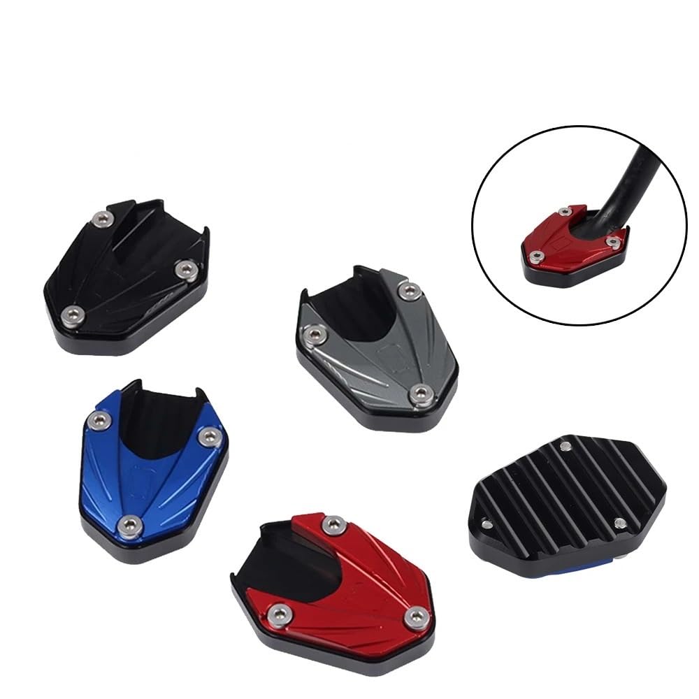 Ständer Seite Stehen Pad Für SOCO TS Lite Pro 1200R TSX Motorrad Zubehör Ständer Fuß Seite Stehen Pad Vergrößern Erweiterung Unterstützung Pad Platte von QATKXSLM