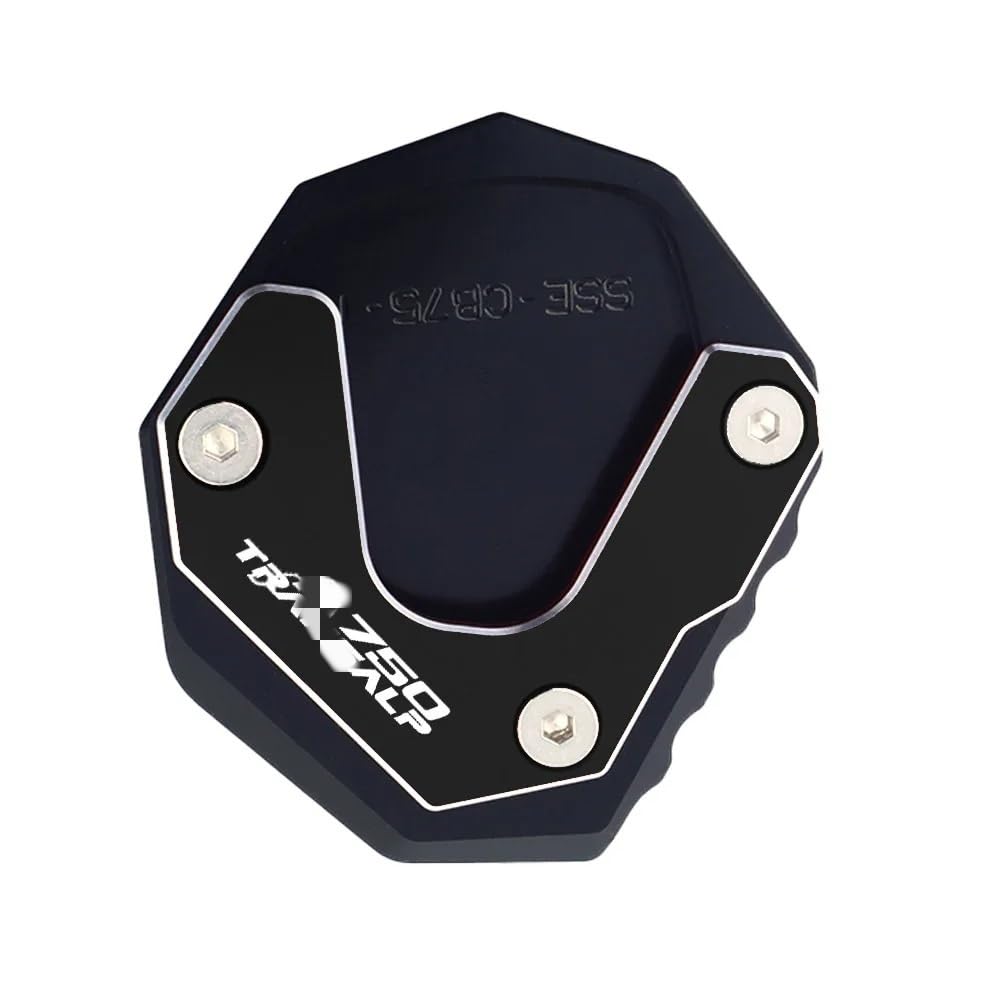 Ständer Seite Stehen Pad Für TRANSALP XL750 TRANSALP XL 750 2023 Motorrad CNC Kickstand Fuß Seite Stehen Verlängerung Pad Unterstützung Platte Vergrößern Stehen von QATKXSLM