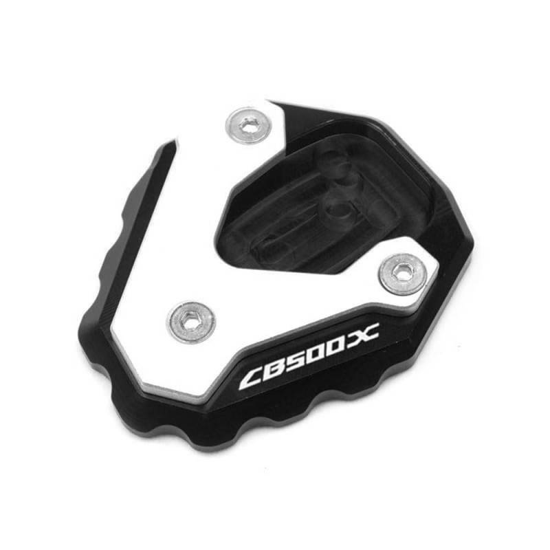 Ständer Seite Stehen Pad Motorrad CNC Kickstand Fuß Seitenständer Verlängerungspolster Stützplatte Vergrößern Ständer Für Hon&da CB500X CB 500X CB500 X 2019-2023 von QATKXSLM