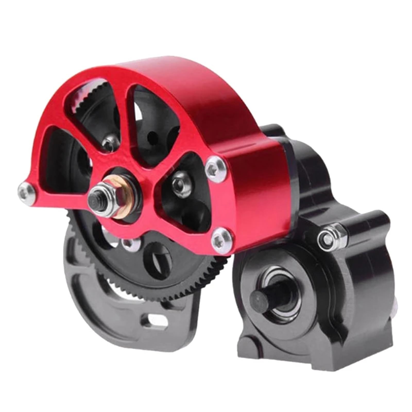 QAWSED RC Getriebe Box Kompatibel Mit AXIAL SCX10 Metallmontiertes Getriebe Mit Stahlzahnradsatz 1/10 RC Auto-LKW-Upgrade-Zubehör QAWSED RC Getriebe Box Kompatibel Mit AXIAL SCX10 Metallmontiertes Getriebe Mit Stahlzahnradsatz 1/10 RC Auto-LKW-Upgrade-Zubehör von QAWSED